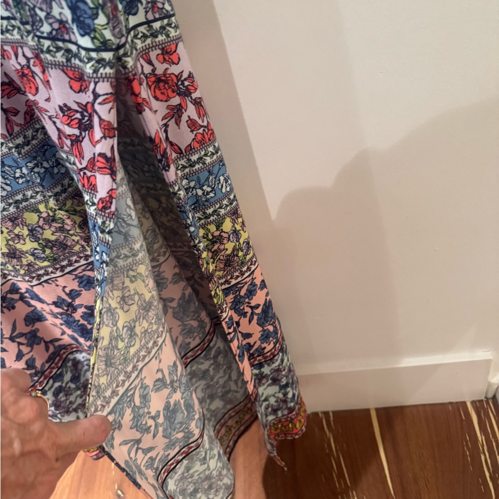 Alice + Olivia dress Multicolor Long Sleeve empire waist w. side openings. S 10. - Picture 10 of 15